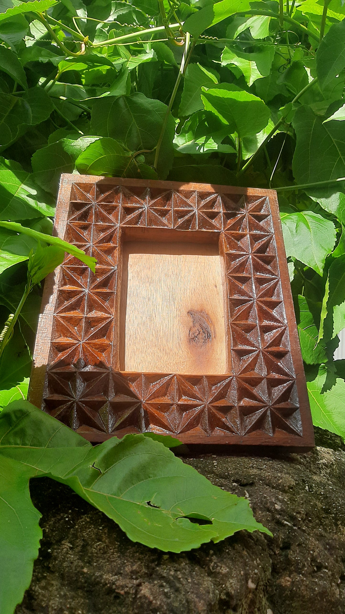 HANDCARVED SWAHILI WOODEN PICTURE FRAMES