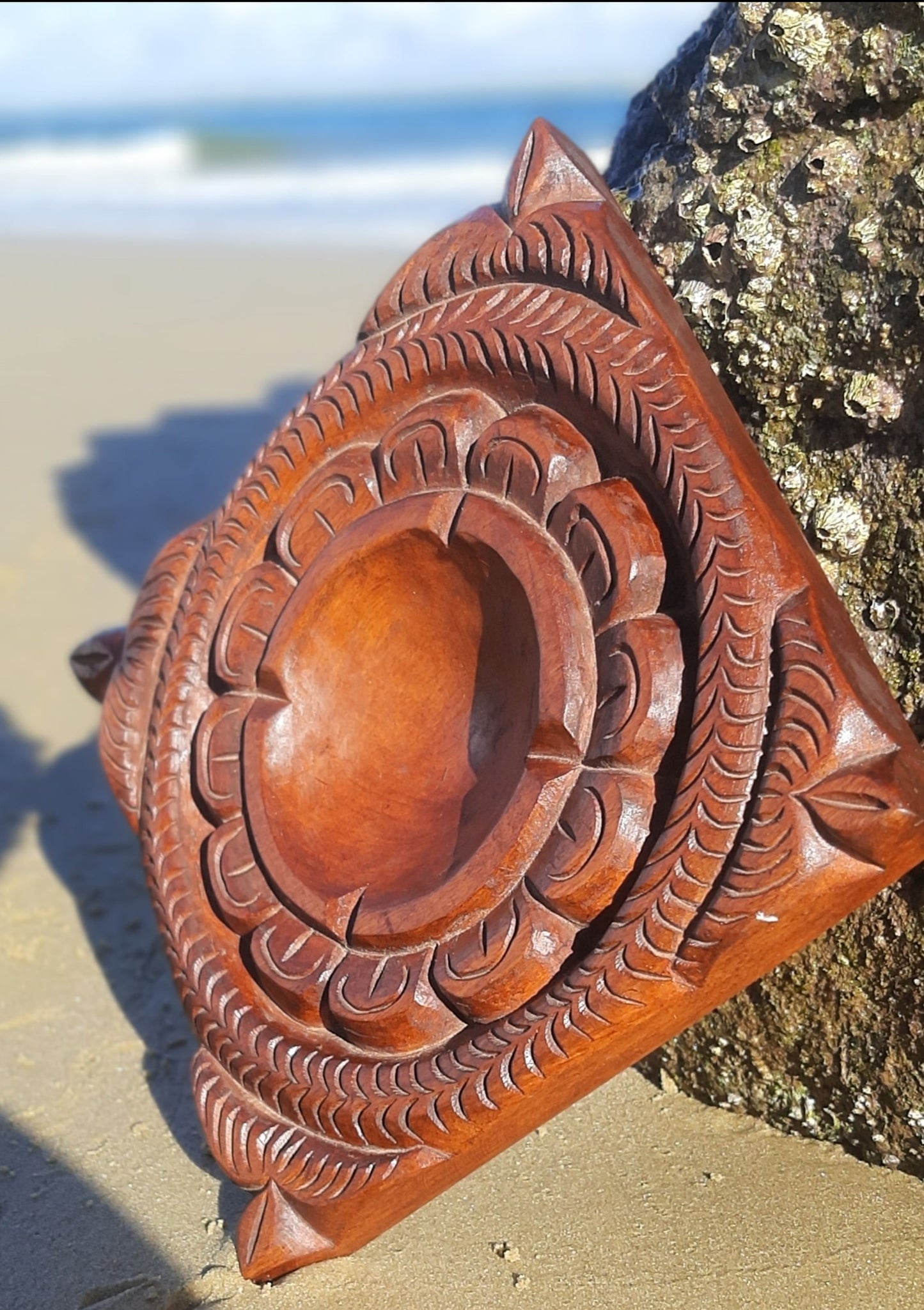 HANDMADE SWAHILI DECORATIVE WOODEN BOWLS