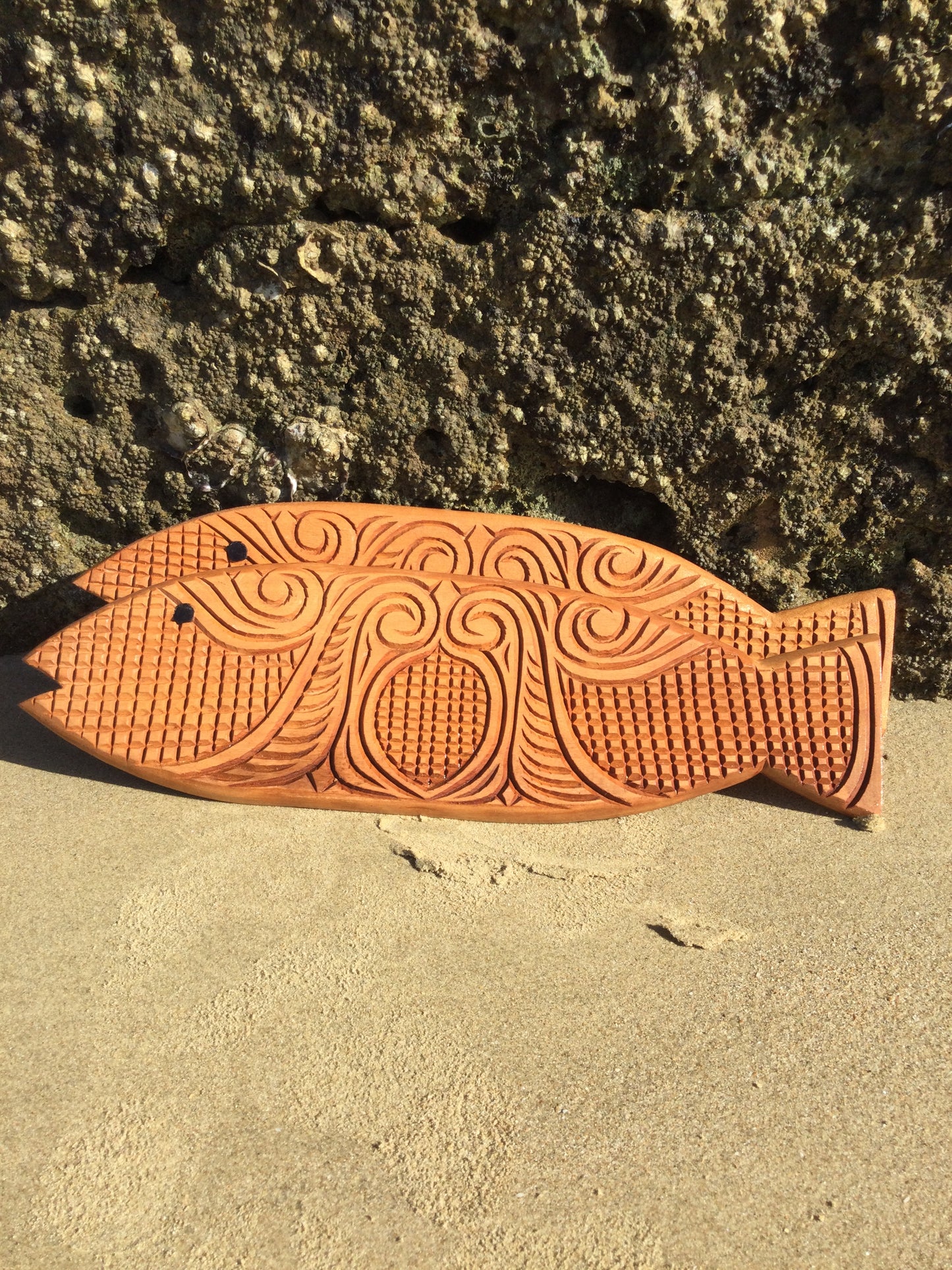 HANDMADE SWAHILI FISH WALL DECOR