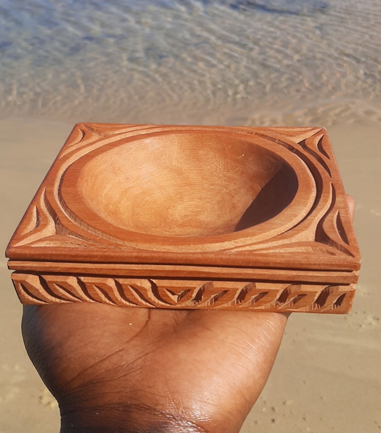 HANDMADE SWAHILI DECORATIVE WOODEN BOWLS